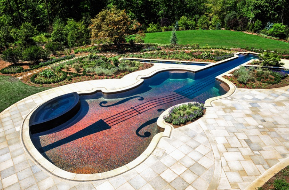 Violin shaped