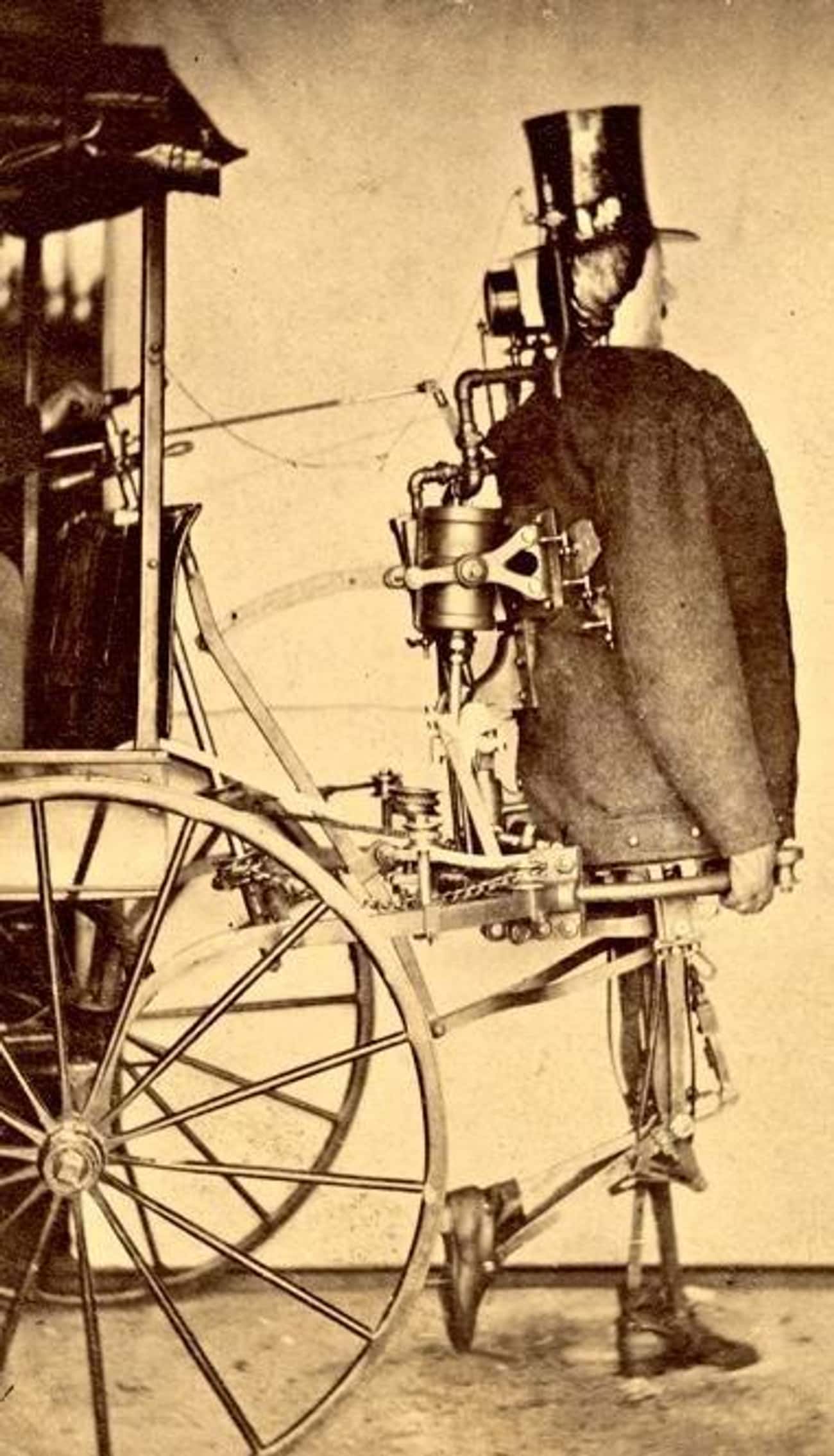 Steam Man, The First American Robot; March 24, 1868