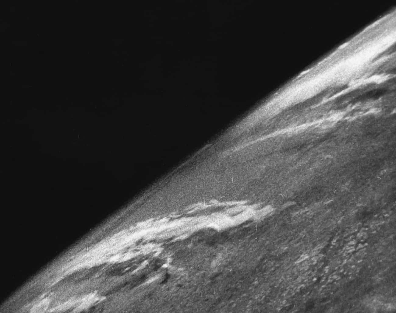 The First Image Of Earth; 1946